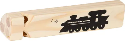 Fluier din lemn cu 3 tonuri