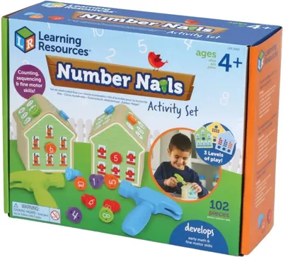 Set educațional Learning Resources - Case matematice