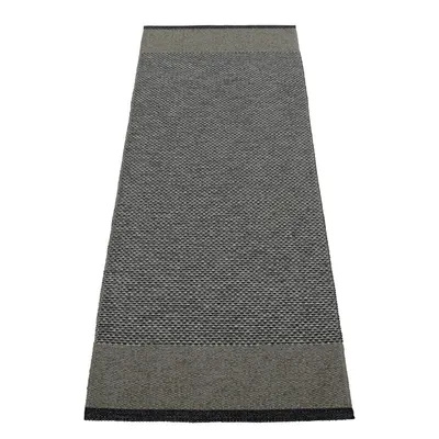 Covor tip traversă pentru interior și exterior gri antracit 85x260 cm Edit Charcoal – Pappelina