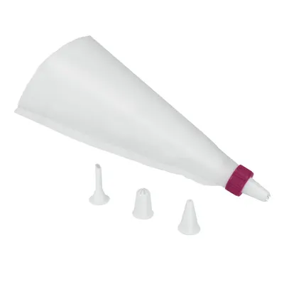 Sac pentru decorare cu 4 extensii Metaltex Cake Decor