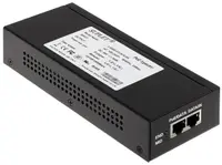 Injector POE Hikvision, LAS60-57CN-RJ45 60W PoE injector, 2* RJ45 interface, 10/100/1000 Mbps, EU plug.