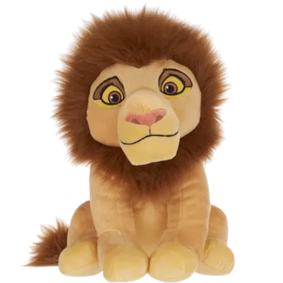 Jucarie din plus Simba adult, Lion King, 25 cm