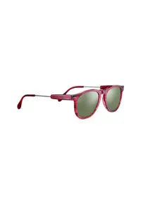 Ochelari AMBOY Shiny Gunmetal Red Streaky C18008 Acetate - Mineral Polarized 555nm