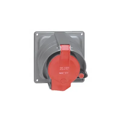 Panou montaj priza Prisinter Hypra - IP44 - 380/415 V~ -63 A - 3P+N+E - plastic