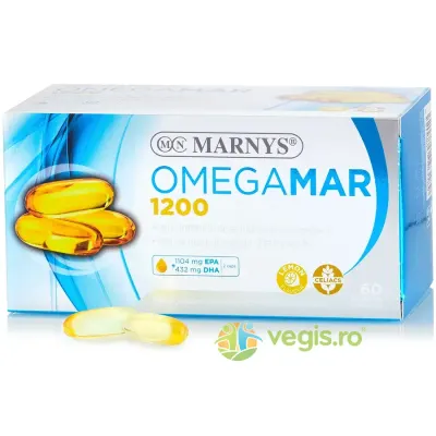 Omegamar - Omega 3 DHA + EPA 1200mg 60cps moi