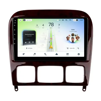 Navigatie Auto Teyes CC4L DTS Mercedes-Benz S Class W220 1998-2005 6+64GB 9" QLED Qualcomm 2Ghz, Android 4G Bluetooth 5.1 DSP