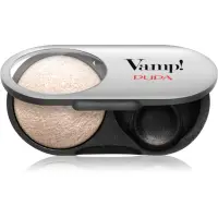 PUPA Milano Vamp! Radiant Baked Eyeshadow fard de culoare vibranta si lunga durata culoare 201 - Sparkling Gold 1 g