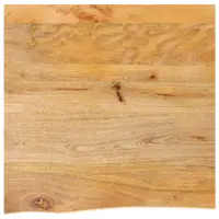 Gossi blat de masa contur organic 40x40x2,5 cm lemn masiv de mango