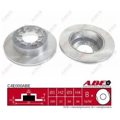 Disc frana ABE C4E000ABE