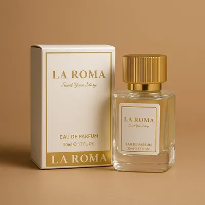 Parfum La Roma Inspirat aroma Montale Intense Caffe , 50 ml pentru femei si barbati aroma persistenta ambalaj premium cadou ideal Engros