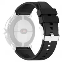 Curea Techsuit W026 pentru Samsung Galaxy Watch / Huawei Watch Series, 20mm, Neagra
