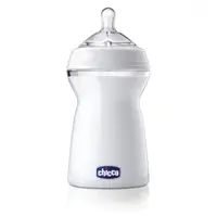 Biberon Natural Feeling, tetina din silicon, Flux rapid, 3 picaturi, 330 ml