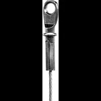 Set cu Ug drept / Ochi pentru M6 cu diametrul cablului 2 mm GAL-2/3