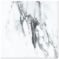 Gresie exterior / interior portelanata Alcora White 45 x 45 cm lucioasa tip marmura