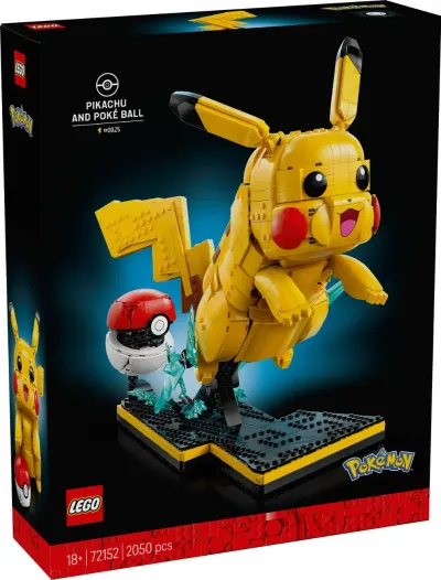 LEGO® Pokémon - Pikachu si Poké Ball (72152)
