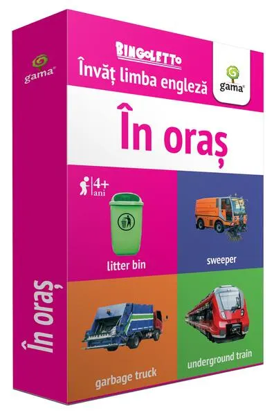 În oraș - Board book