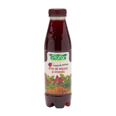 Sirop de macese si propolis, 500ml, Plafar