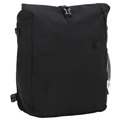 vidaXL Geantă de bicicletă Negru 33 x 16 x 60 cm Poliester