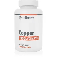 GymBeam Copper Bisglycinate capsule pentru funcționarea normală a sistemului imunitar și protecția celulelor împotriva stresului oxidativ 112 g