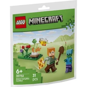 LEGO Minecraft - Conflict la focul de tabara al lui Alex - 30732