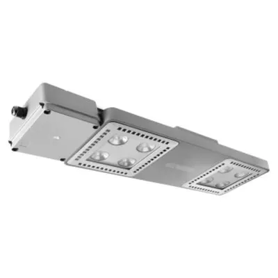 Corp de iluminat cu led Corp de iluminat cu led SMART [4] 2.0 LB - 4+4 LED - DIFFUSED 100° - EMERGENCY - 4000 K (CRI 80) - 220/240 V 50/60 Hz - IP66 - CLAS I - GREY RAL 7037