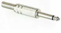 Conector Master Audio - HY043, 6.3 mm, argintiu