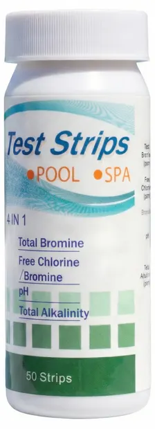 Test benzi pentru piscină Hecht - 060607, 4 în 1, 50 buc.