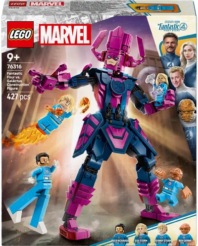 Constructor LEGO Marvel Super Heroes - Cei Patru Fantastici vs. Galactus (76316)