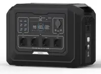 Statie acumulator portabil cu incarcare rapida - FastCharge, LiFePO4 - Generator Solar Power Station - 2000W, 1024Wh - CNO-PS1