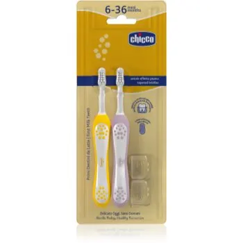 Chicco Toothbrush Set 6-36m periuta de dinti pentru copii