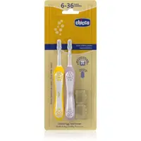 Chicco Toothbrush Set 6-36m periuta de dinti pentru copii
