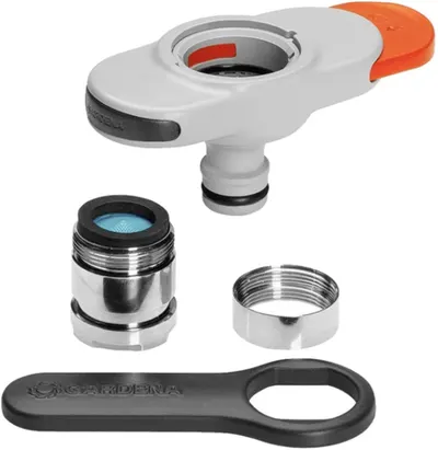 Furtun de conectare Gardena - Profi, racord rapid M-femelă M22-M24