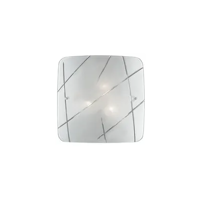Plafoniera Solco, 3 becuri, dulie E27, L:390 mm, H:390 mm, Transparent