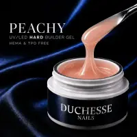 Hard Gel UV/LED Constructie Unghii, Autonivelant, HEMA & TPO FREE, Nuanta Peachy, 30g - Default Title