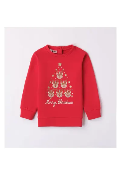 Bluza Craciun cu imprimeu Renpentru fete - 4.7589