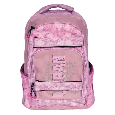 Ghiozdan anatomic compartiment laptop, Urban Naturally Lilac, 46x31x16 cm, S-Cool