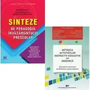 Pachet 2 carti Examen de Titlularizare: Sinteze de pedagogia invatamantului prescolar si Metodica activitatilor instructiv-educative din gradinita