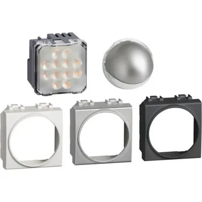Lampa reglabila LiVing Light - 70 lumeni - crom mat - 2 module