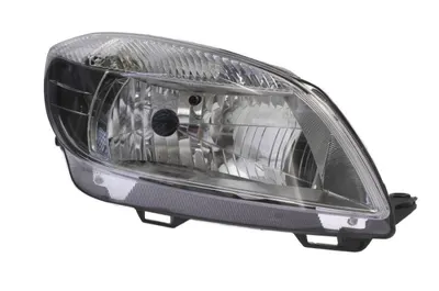 Far Dreapta (H4, electric, cu motor, culoare insert: cromat) potrivit SKODA FABIA II, ROOMSTER, ROOMSTER PRAKTIK