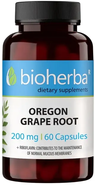 Oregon Grape Root, 200 mg, 60 capsule, Bioherba