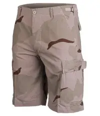 Pantaloni tactici scurti camuflaj Mil-Tec - DESERT CAMO / S