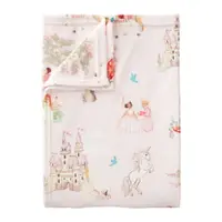 Pătură pentru copii roz din micropluș/cocolino 150x200 cm Fairytale – Belle & Boo