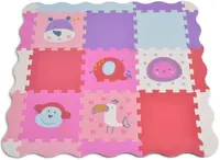 Puzzle moale pentru podea Sun Ta - 25 piese, cu rama