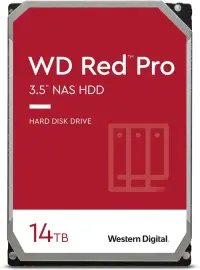 HDD Red Pro NAS Western Digital WD142KFGX, 14TB, SATA-III 6Gb/s, 7200 RPM, 512MB, 3.5inch