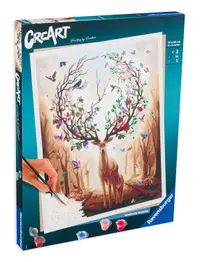 Set de pictură Ravensburger CreArt - Căprioare magnifică
