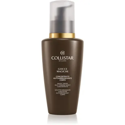 Collistar Magic Drops Body-Legs Self-Tanning Concentrate emulsie autobronzanta pentru corp si picioare. 125 ml