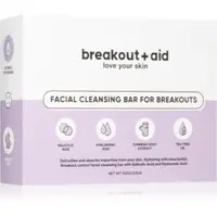 breakout + aid Facial Cleansing Bar săpun pentru piele problematică cu acid salicilic