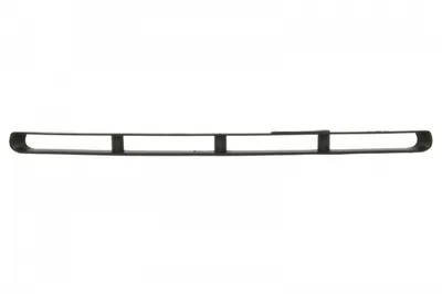 Bara protectie fata (parte superioara, plastic, negru, SPORT) potrivit FIAT 500 01.07-07.15
