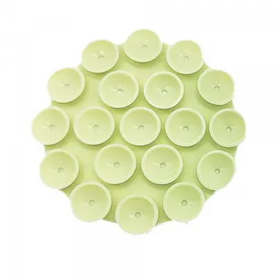 Suport cu Ventuze Techsuit SG-CUP, Verde