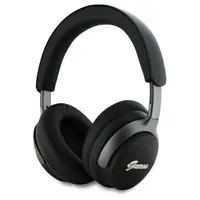 Handsfree Bluetooth Guess Metal Script Logo, A2DP, ANC, Negru